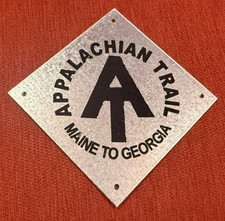 APPALACHIAN TRAIL US FOREST SERVICE MAINE TO GEORGIA TRAIL MARKER Sign