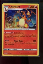 2020 Pokemon Vivid Voltage Cracked Ice Charizard Holo Rare #025
