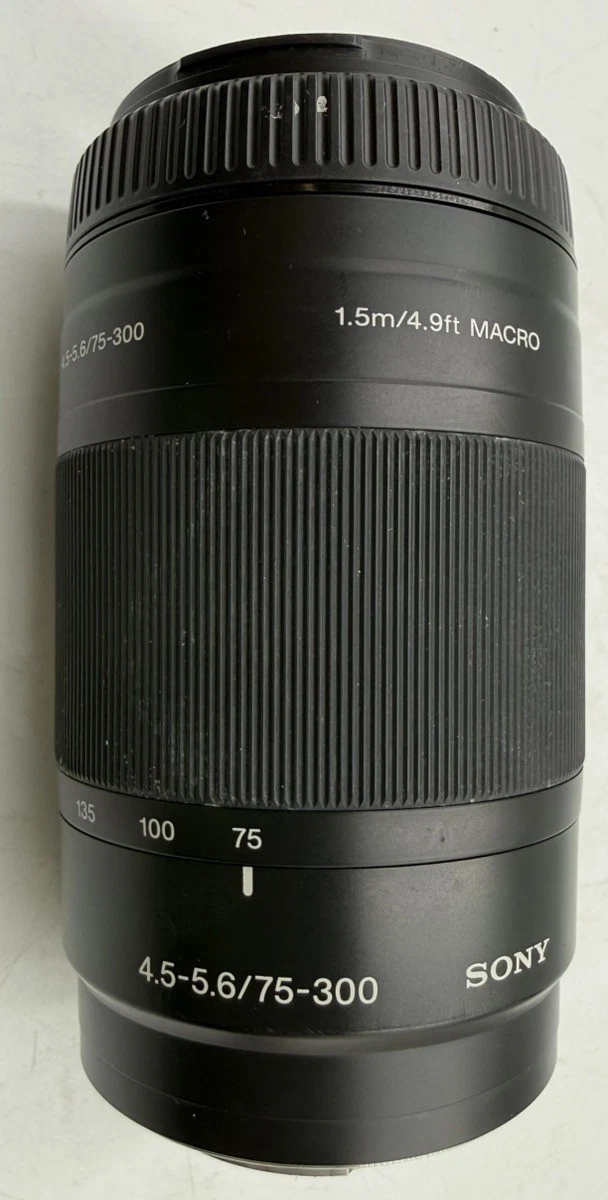 Sony 75-300mm f/4.5-5.6 Camera Lenses for sale | eBay
