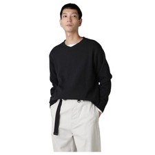 MHL. Margaret Howell Pure Wool Crew Neck Sweater Black M Merino 2023 F/S