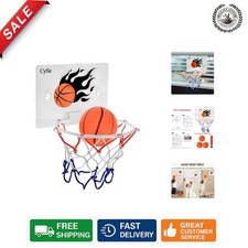 BPA-Free Suction Cup Basketball Hoop for Toddler Bath Time Fun - Indoor/Outdoor