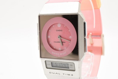 Casio FS-01 Film Watch PELA Pink Vintage Digital Rare Collectible