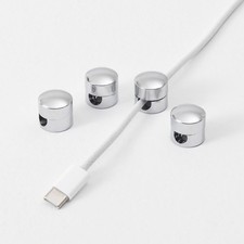 Cable Clips - Premium Brass Cord Management for Home, Office  Car - Multipur...