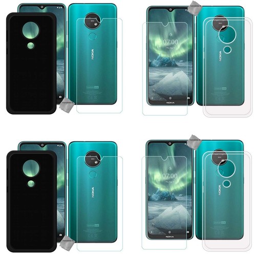 Coque pour Nokia G60 5G - housse etui silicone gel fine + film ecran - TRANSPARENT TPU - htdmobiles