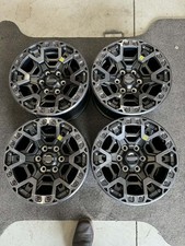17" BLACK GREY FORD RAPTOR R F150 FACTORY OEM WHEELS RIMS #235