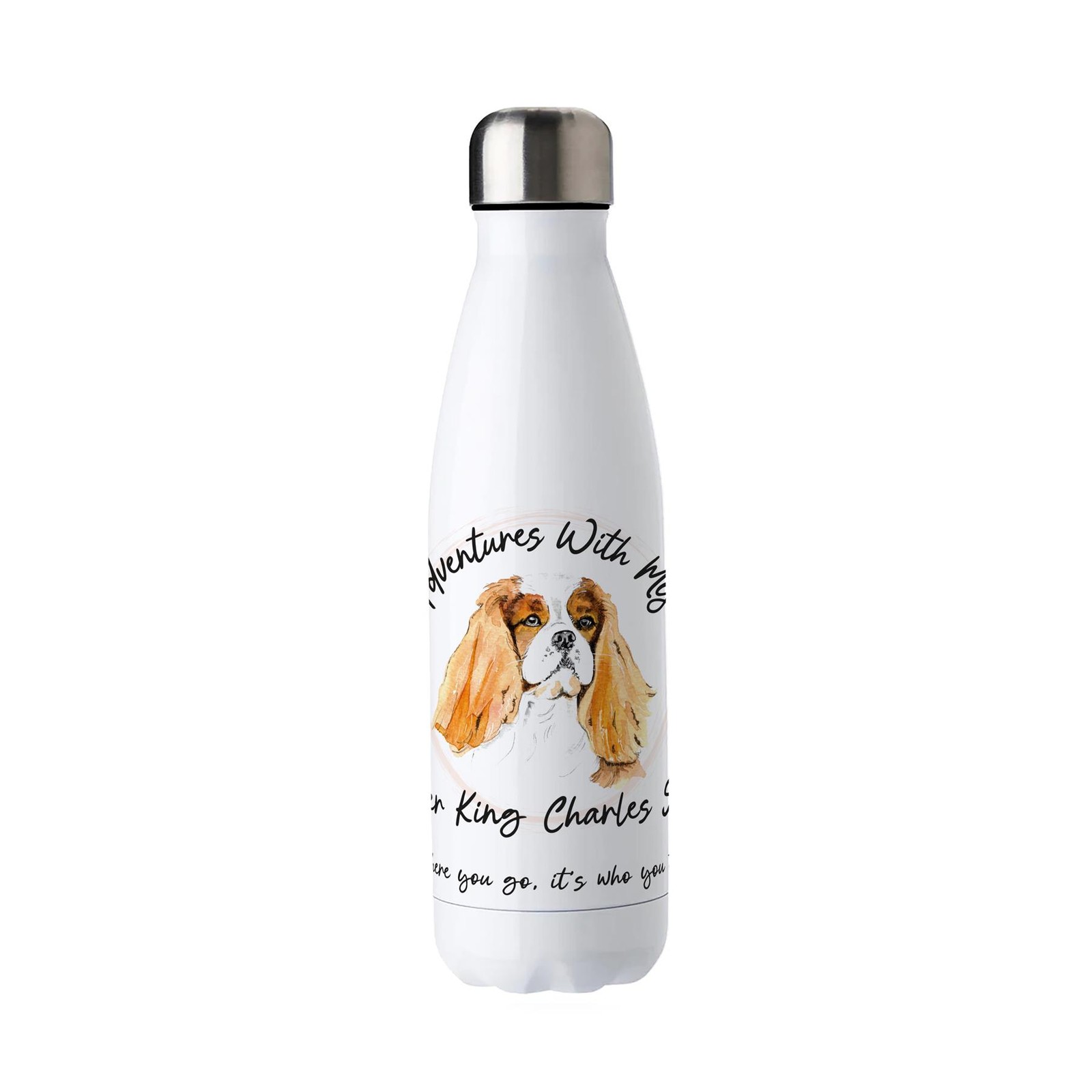 Adventures with My Cavalier King Charles Spaniel Bottle Gifts for Dog Lovers