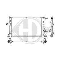 1X KüHler, MotorküHlung Diederichs DCM2263 Passend FüR Mazda