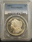 1880-S Morgan Silver Dollar PCGS MS63PL - Stunning Proof Like!