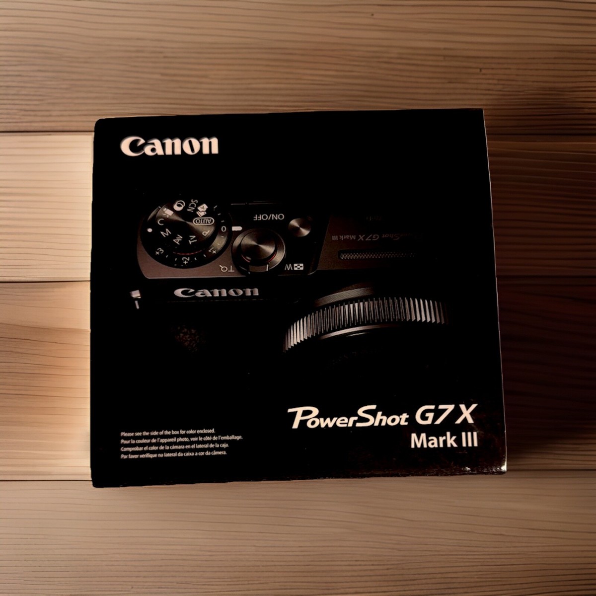 Canon PowerShot G7X Mark III 4K UHD 20.1MP f/2.8 Digital Camera