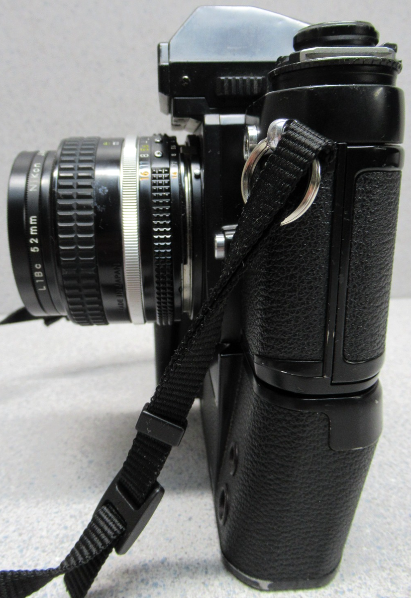 NIKON F3 POLICE CRIME SCENE CAMERA WITH MOTOR DRIVE, LENSES, FLASH