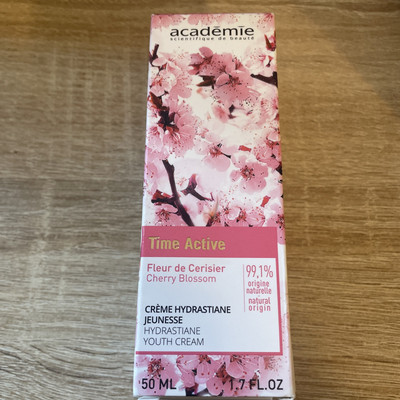 TIME ACTIVE WISSENSCHAFTLICHE SCHÖNHEITSAKADEMIE KIRSCHBLÜTE HYDRASTISCHE CREME