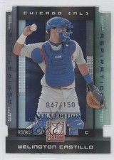 2008 Donruss Elite Extra Edition Aspirations Die-Cut /150 Welington Castillo 2x3