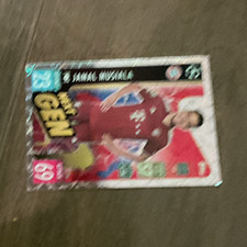 Topps Jamal Musiala Rookie #60 FC Bayern Munich Bundesliga Soccer Card. rookie card picture