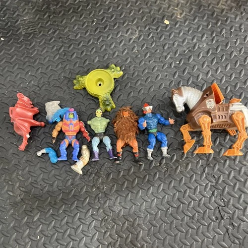 Masters of the Universe He-Man Vintage Action Figures Vehicles Accesories Lot