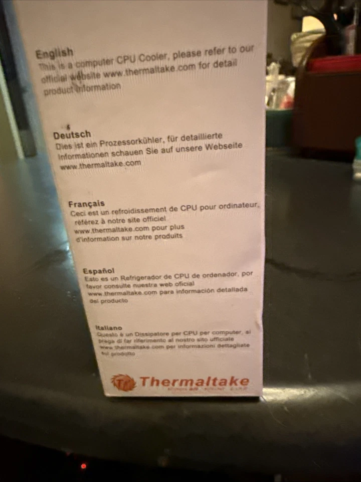 Thermaltake Slim 3x CPU Cooler-intel Socket LGA 1255-CLP 0534 - Image 4 of 4