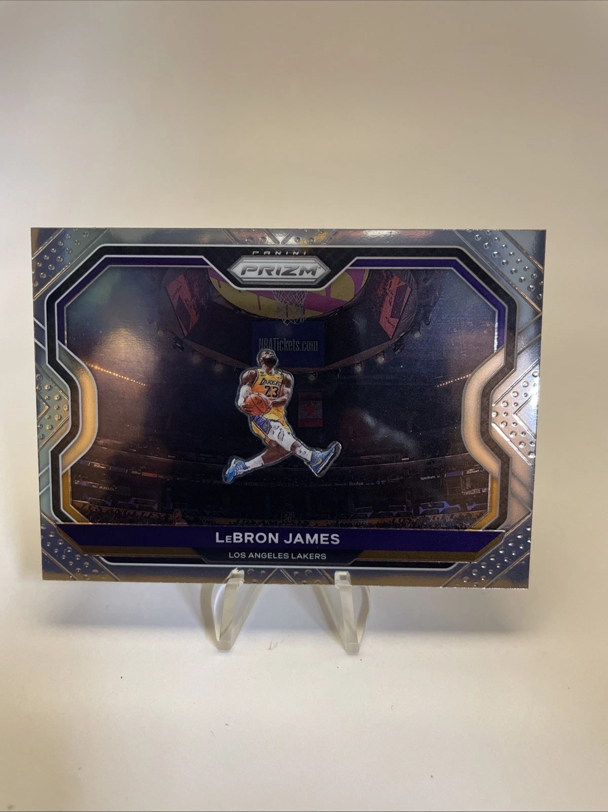 Lebron James trading card