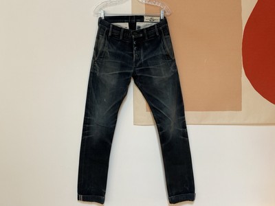 Rouge Territory Selvedge Denim SlimTaper  Officer trouser  | Size 28 | MSRP $275