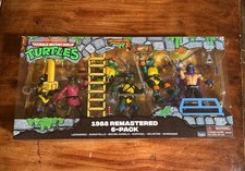 PLAYMATES TEENAGE MUTANT NINJA TURTLES 1988 REMASTERED 6 PACK