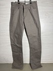 Gustin straight-leg pants feature a minimalist beige Button Fly 33 Slim — photo 1