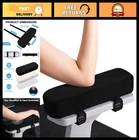 Ergonomic Memory Foam Armrest Pads - Non-Slip Cushions with Adjustable Straps, E