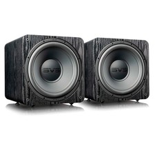 SVS SB-1000 Pro Black Ash Powered Subwoofers Pair