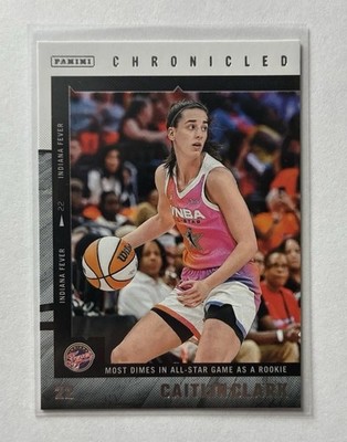 2025 Caitlin Clark Chronicled Base #7 - Most Dimes In All-Star Game As A Rookie