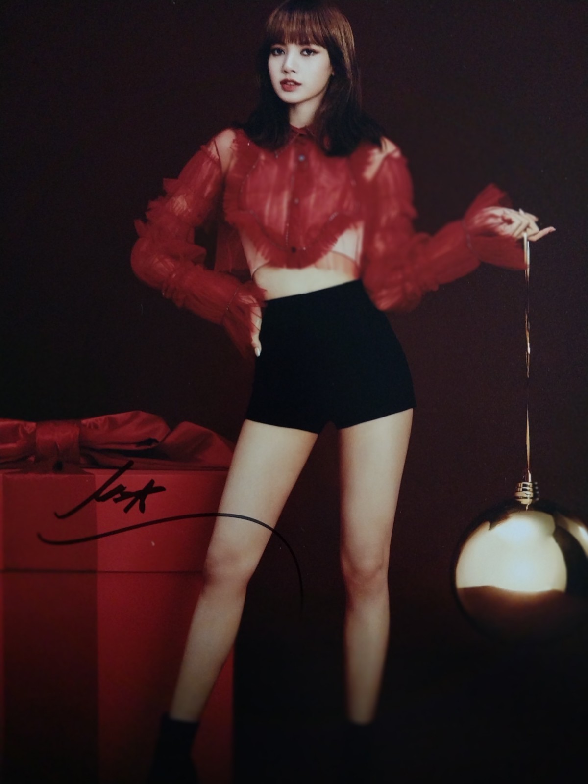 Jennie Kim Blackpink Hand Signed 8 X 10 Photo Original Matte Finish LOA