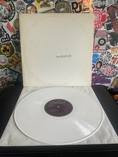 THE BEATLES White Album 2LP VG VINYL SEBX-11841 CANADA W/POSTER PICS