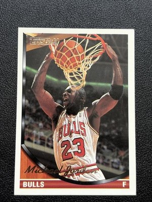 1993-94 Topps Gold #23 Michael Jordan  Bulls 01