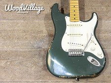 E-Gitarre LSL Instrument Saticoy Estaphanie Sherwood grün mit Koffer