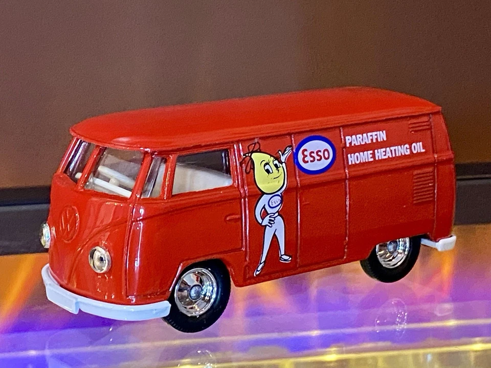 💥1955 VW Volkswagen Kombi Van GERMAN POST OFFICE VW BUS Model Toy TYPE 2 - Image 3 of 4