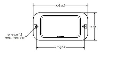 ED3788A DIRECTIONAL 8 LED DOUBLE STACK SURF