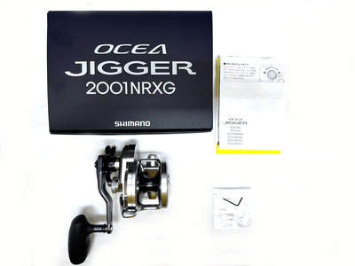 新品未使用　SHIMANO OCEA JIGGER 2001NRMG Baitcasting Reel 21 OCEA JIGGER 2001NR MG Left 5.7:1 Fishing