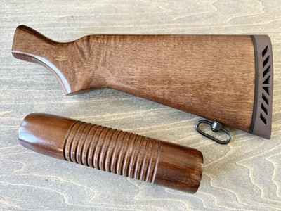 MOSSBERG 500 590 MAV88 WOOD STOCK CORNCOB FOREND POLICE ATP FITS 7