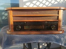 Soundmaster Nr540 Nostalgie Stereo Musikcenter CD Plattenspieler UKWMW Holz