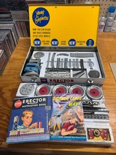 Gilbert The Rocket Launcher Erector Set No 10053 Metal Motor Works 1959 Vintage