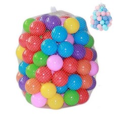 100pcs Baby Playpen Ball Pit Balls 5.5cm/7cm Kids Ocean Pool Soft PE Balls