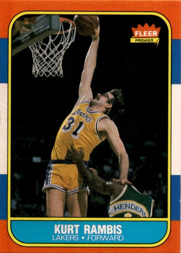 Kurt Rambis #31 1985 Star card