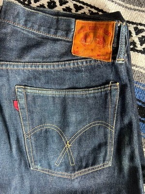 Fullcount 0105 Initial Denim Pants Men JPN Limited Edition Rare Denim Model VHTF