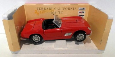 Polistil 1/16 Scale Diecast 01867 - Ferrari California TG - Red | eBay