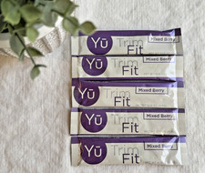 Yu Beauty TRIM FIT 5 Single Serve Travel Packs Burns Fat Control Appetite Energy