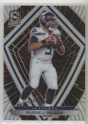 2020 Panini Spectra Hyper Prizm 66/75 Russell Wilson #37 0n64