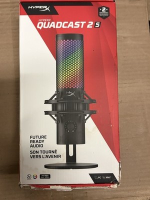 HyperX Quadcast 2 S RGB USB Condenser Gaming Microphone for PC: PlayStation