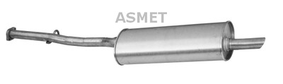 Asmet 12.034 Rear Muffler for BMW