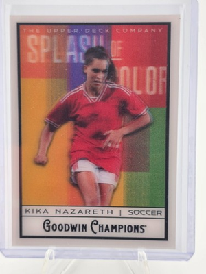 #ad #ad 2025 Upper Deck Kika Nazareth Splash of Color Bounty redemption chase. $0.99