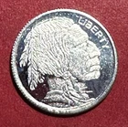 Vintage .999 FINE SILVER "Buffalo" 1 GRAM! Bullion!