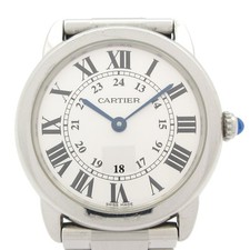 Cartier Ronde Solo SM W6701004 7******* Silver Women's Wrist Watch