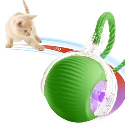 Interactive Cat Toys for Indoor Cats, Rechargeable 360° Automatic Moving Cat ...