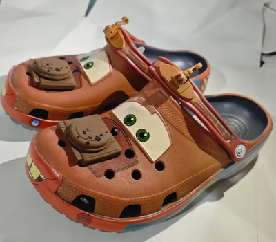 Tow Mater Crocs Disney Pixar Brown Clogs Adult Unisex