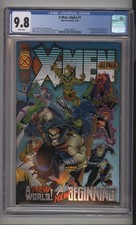 X-Men: Alpha 1 CGC 9.8 1st App of Dark Beast. Chromium Wraparound Cover 1995